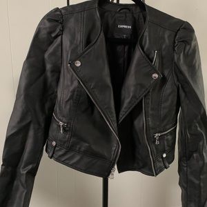 Faux Leather Jacket
